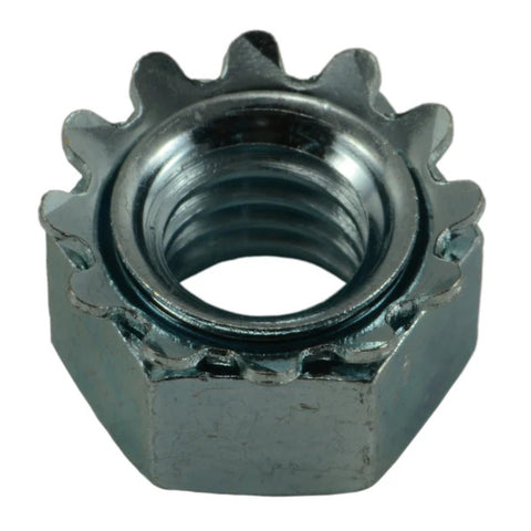 5/16"-18 Zinc Plated Grade 2 Steel Coarse Thread Kep Lock Nut (82297)