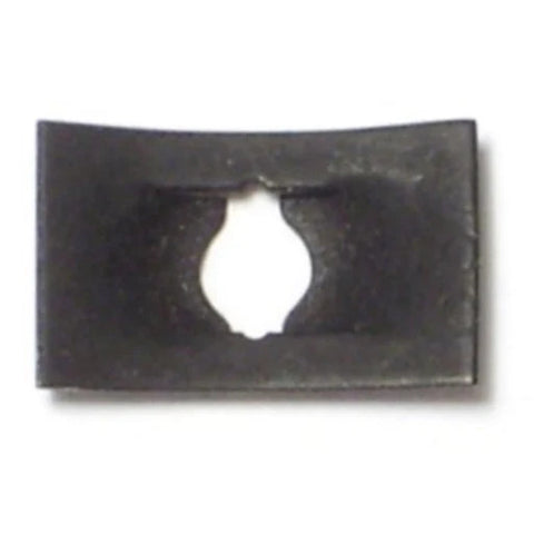 #6-32 Zinc Plated Steel Coarse Thread Flat Speed Nuts (80982)