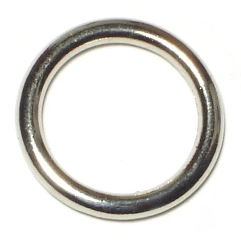 #7 x 3/4" Zinc Plated Steel Welded Ring (80093)