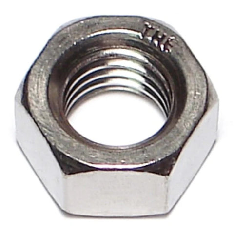 1/2"-13 18-8 Stainless Steel Coarse Thread Hex Nut (82528)