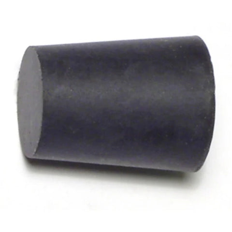 5/8" x 13/16" x 1" #2 Black Rubber Stopper (84005)
