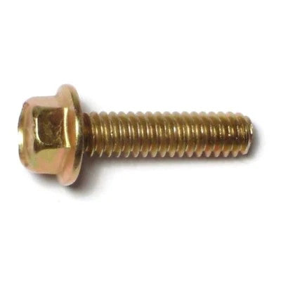 1/4"-20 x 1" Zinc Grade 8 Hex Washer Head Flange Bolt (87808)