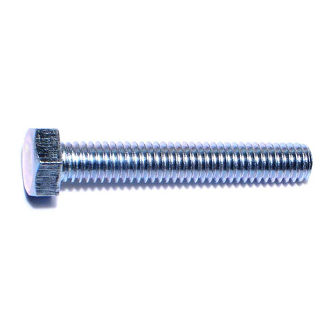 5/16"-18 x 2" Zinc Plated Steel Coarse Full Thread Hex Head Tap Bolt (85342)