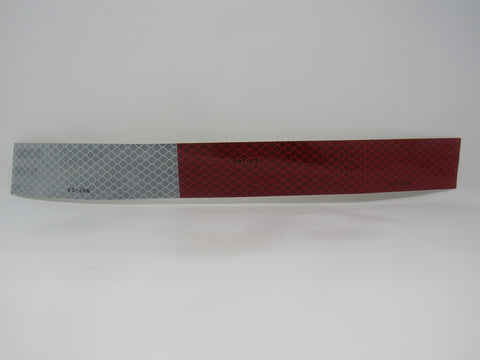 DOT Tape Strip Red/White 2" x 17 3/4"