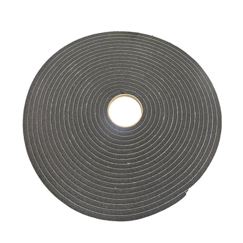 Low Vinyl Density Foam Tape Black .375" x .50" x 50' (TPBK375500A)