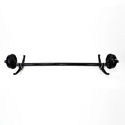 New Surplus Lippert 3500# 95HF 80.25SC Underslung Drop Brake Axle 5 - 4.5