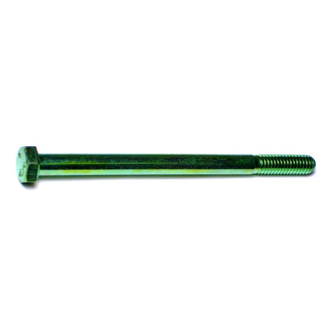 5/16"-18 x 4-1/2" Green Rinsed Zinc Grade 5 Hex Cap Screws (1lb Bag) (05860)
