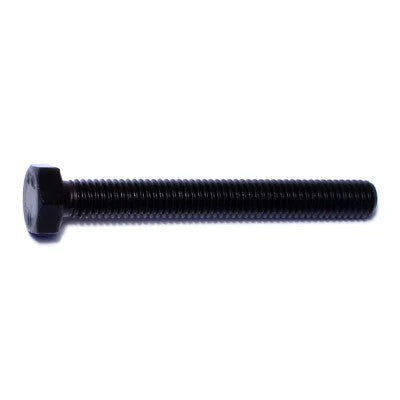 6mm-1.0 x 50mm Black Phosphate Class 10.9 Hex Cap Screws (1lb Bag) (06421)