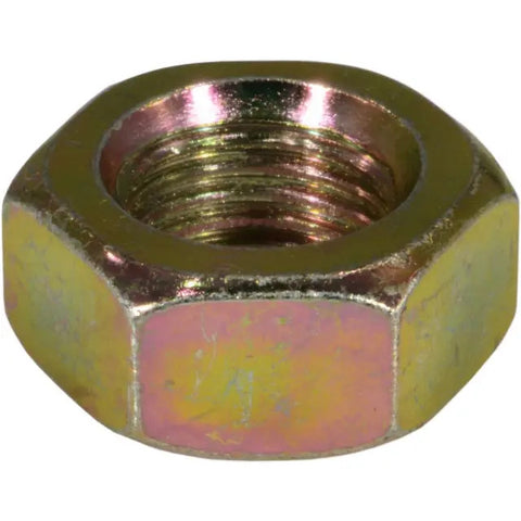 4mm-1.5 Yellow Zinc Plated Class 8 Fine Thread Finished Hex Nuts (84981)
