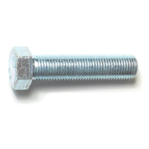 12mm-1.25 x 50mm Zinc Plated Class 8.8 Extra Fine Thread Hex Cap Screws (84975)