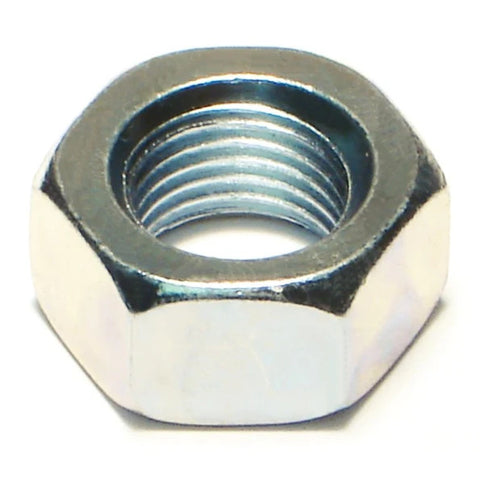 12mm-1.25 Zinc Plated Class 8 Steel Extra Fine Thread Finished Hex Nut (84971)