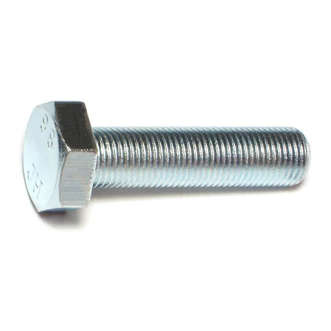 10mm-1.0 x 40mm Zinc Plated Class 8.8 Steel Extra Fine Thread Hex Cap Screw (86554)