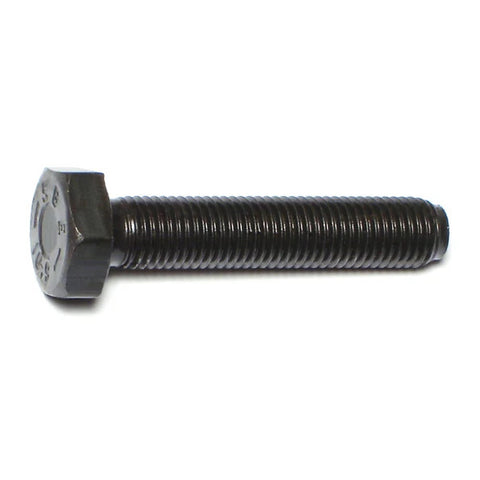 10mm-1.25 x 50mm Plain Class 10.9 Steel Fine Thread Hex Cap Screw (88544)