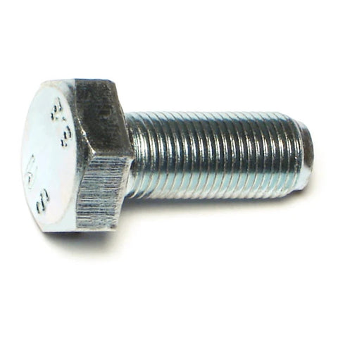 10mm-1.0 x 25mm Zinc Plated Class 8.8 Steel Extra Fine Thread Hex Cap Screw (86552)