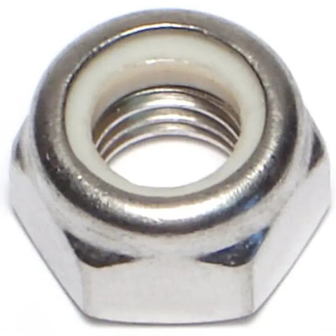 12mm-1.75 A2-70 Stainless Coarse Thread Nylon Insert Lock Nut (87537)