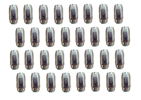 (32 Pack) 9/16" Chrome Lug Nut 2" Long Kit (09907)