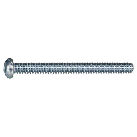 #10-24 x 2" Zinc Combo Round Head Machine Screws (11960)