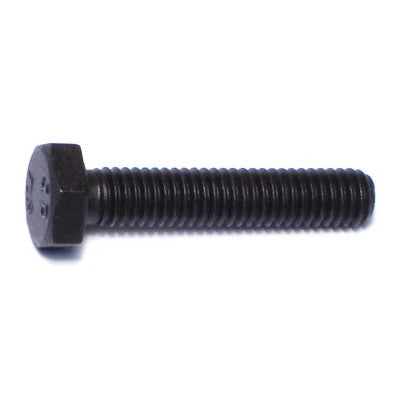 6mm-1.0 x 30mm Black Phosphate Class 10.9 Hex Cap Screw (1lb Bag) (06419)