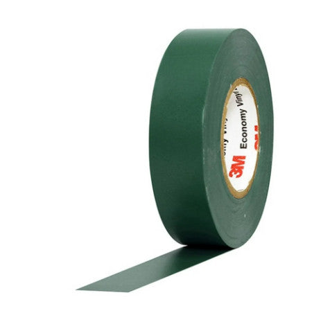 Green Electrical Tape 165 3M 3/4" x 60'