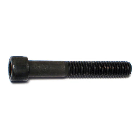 3/8"-16 x 2-1/2" Plain Steel Coarse Thread Socket Cap Screw (85055)
