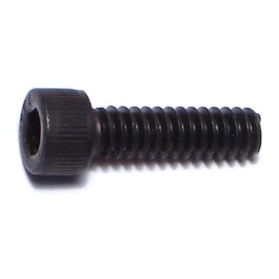 #6-32 x 1/2" Plain Steel Coarse Thread Socket Cap Screw (84992)