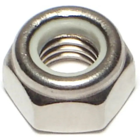 8mm-1.25 A2-70 Stainless Coarse Thread Nylon Insert Lock Nut (87535)