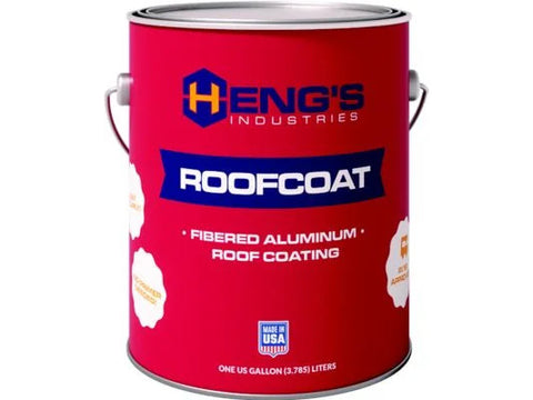 Heng's Universal RV Roof Coating - White 1 Gallon  (42128-4)