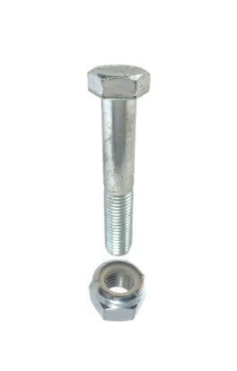 10000 # Slipper Shackle Bolt - 10 x 4.5" L , Hex Head Grade 5 Zinc (184137) w/Nut (Kit)