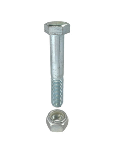 10000 # Slipper Shackle Bolt 1" - 8 x 6" L , Hex Head Grade 5 Zinc (184138) w/Nut (Kit)