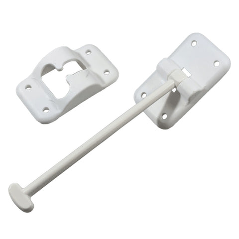 6" White Door Catch