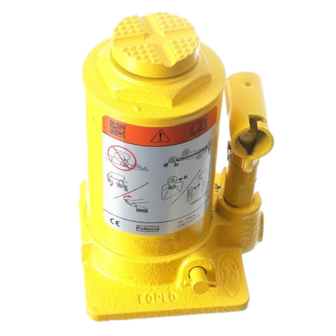 Ford 4 Ton Bottle Jack 10" Stroke - Yellow