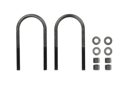 Leaf Spring U-Bolt Kit Round 4.00"W x 11.25"L x 3/4" Diameter Set of Two