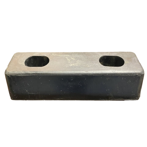 7.5" Rectangle Rubber Bumper