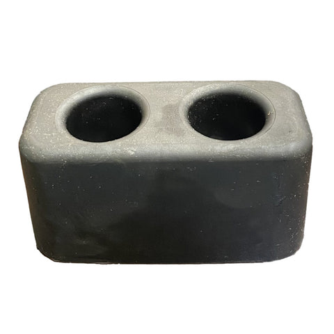 5.75" Rectangle Rubber Bumper