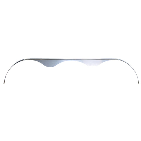 Smooth Aluminum | Triple Fender Flare | 108"L x 1"W x 20"H | for Triple Axle Trailer