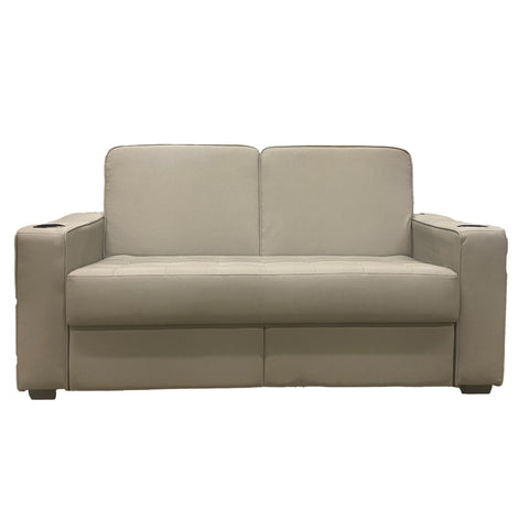 69" Easy Glide Couch Cream