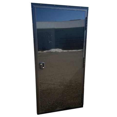 Entry Door 475 Series 32.5" W x 72.5" H Right Hand Black W/Black Frame