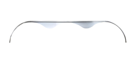 Smooth Aluminum  | Triple Fender Flare | 108"L x 1.5"W x 19"H | for Triple Axle Trailer