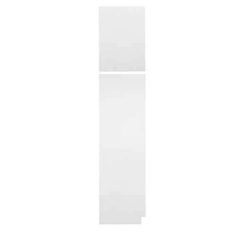 Left Pantry End Panel .25" x 23.25" x 96"  - Pure White