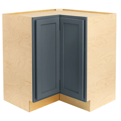 36" Lazy Susan Base Cabinet - Needle Point Navy