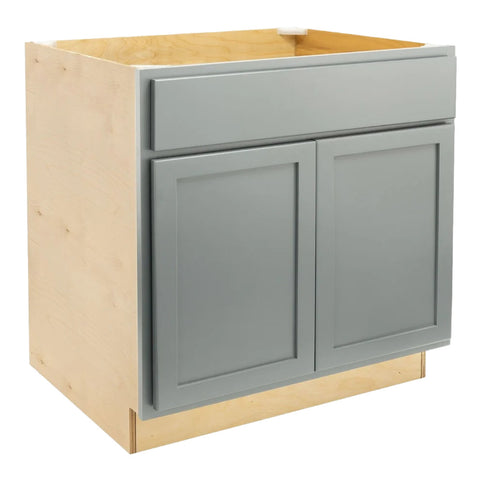 Sink Base Cabinet 36" - Magnetic Grey