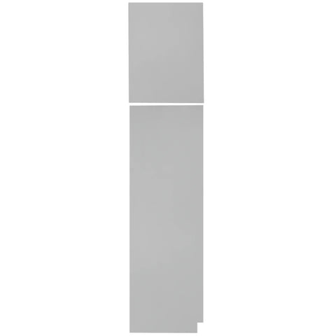 Left Pantry End Panel .25" x 23.25" x 96"  - Magnetic Grey