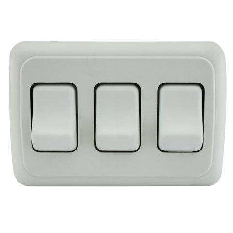 3-Way Light Switch- White