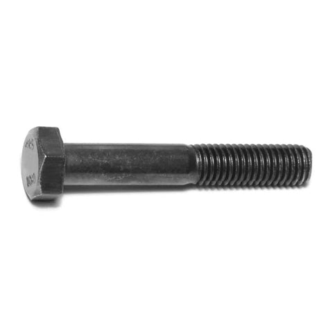 8mm-1.25 x 50mm Black Phosphate Class 10.9 Hex Cap Screws (1lb Bag) (06430-P)