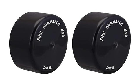 2.44" Bearing Buddy Dust Cover Black 2PK