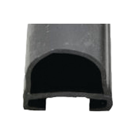EK D-Seal Weatherstripping for EK Base - Black - 1" x 15/16" x 50ft (018-350-EKD)