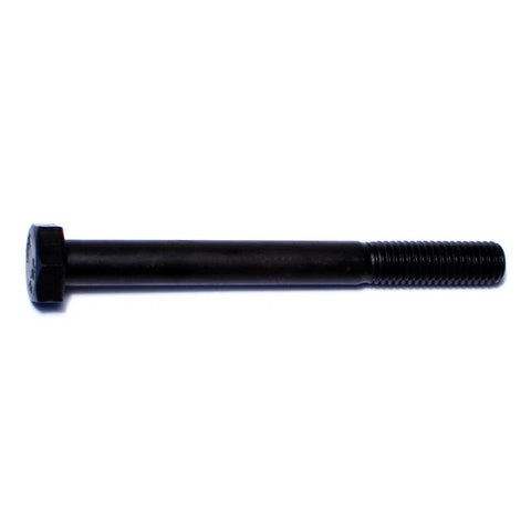 8mm-1.25 x 80mm Black Phosphate Class 10.9 Hex Cap Screws (1lb Bag) (06433)