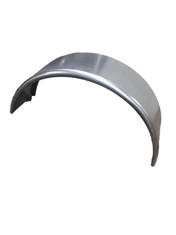 Smooth Steel | Round Top Fender | 32"L x 10"W x 15"H | for Single Axle Trailer ***