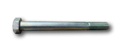 1"-8 x 10" Blue Rinsed Grade 8 Steel Coarse Thread Hex Cap Screws (2 Pack) (06662)