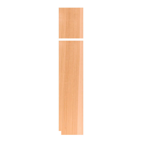 Right Pantry End Panel .25" x 23.25" x 90"  - Raw Cherry